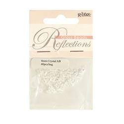 AussieSuperStore Jewellery Making Supplies Glass Bicone Beads 4mm (in 3 styles) Glass Bicone Beads 4mm| Jewellery Making Beads| Jewellery Making Supplies